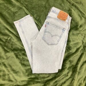 Levi’s 512 30x30 Light Wash Denim Jeans